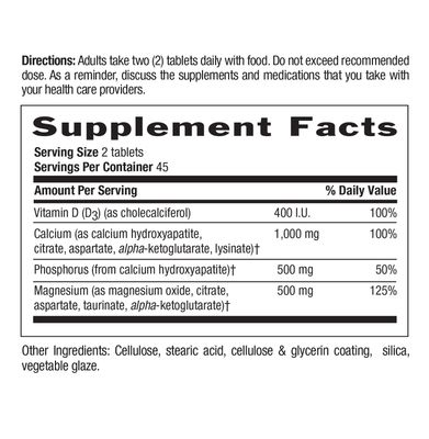 Country Life - Calcium Magnesium Complex - 90 Tablets