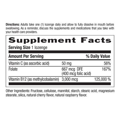 Country Life - Methyl B12 Berry - 120 Veg Capsules