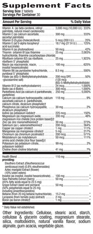 Country Life - Max For Men Multivitamin and Mineral - 60 Tablets