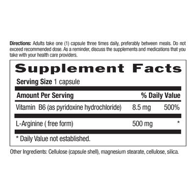 Country Life - Arginine 500 mg - 200 Capsules