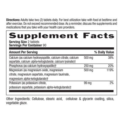 Country Life - Calcium Magnesium Potassium - 180 Tablets
