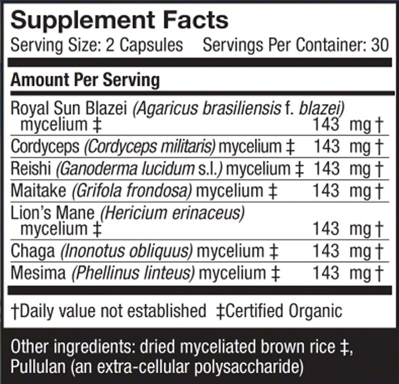 Host Defense - Stamets 7 - 60 Veg Capsules