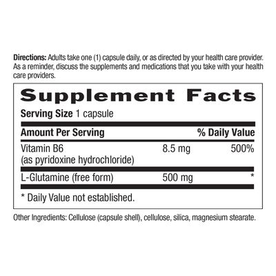 Country Life - L Glutamine Caps 500 mg - 100 Tablets