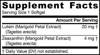 Jarrow - Lutein - 60 Softgels