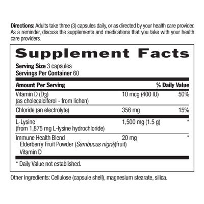 Country Life - L-Lysine Advanced 1500 mg - 180 count