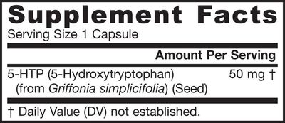 Jarrow - 5-HTP 50 mg - 90 Capsules