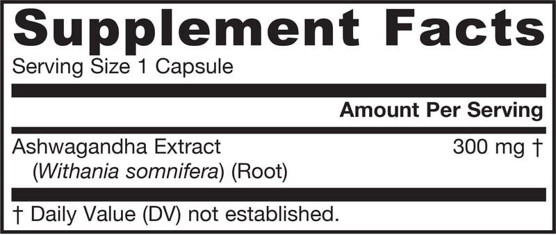 Jarrow - Ashwagandha - 120 Veg Capsules