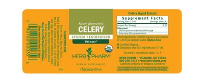Herb Pharm - Celery Blend Extract - 1 oz