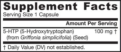 Jarrow - 5-HTP 100 mg - 60 Capsules
