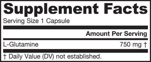 Jarrow - L-Glutamine - 120 Capsules