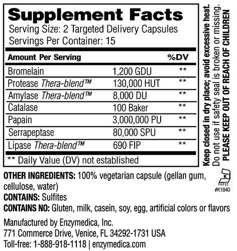 Enzymedica - Repair Gold - 30 Capsules
