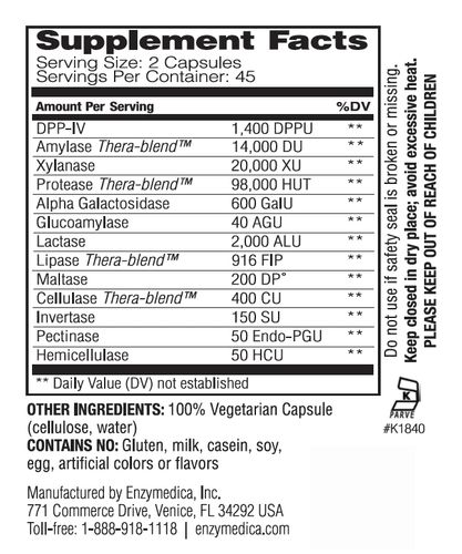 Enzymedica - Digest Spectrum - 90 Capsules