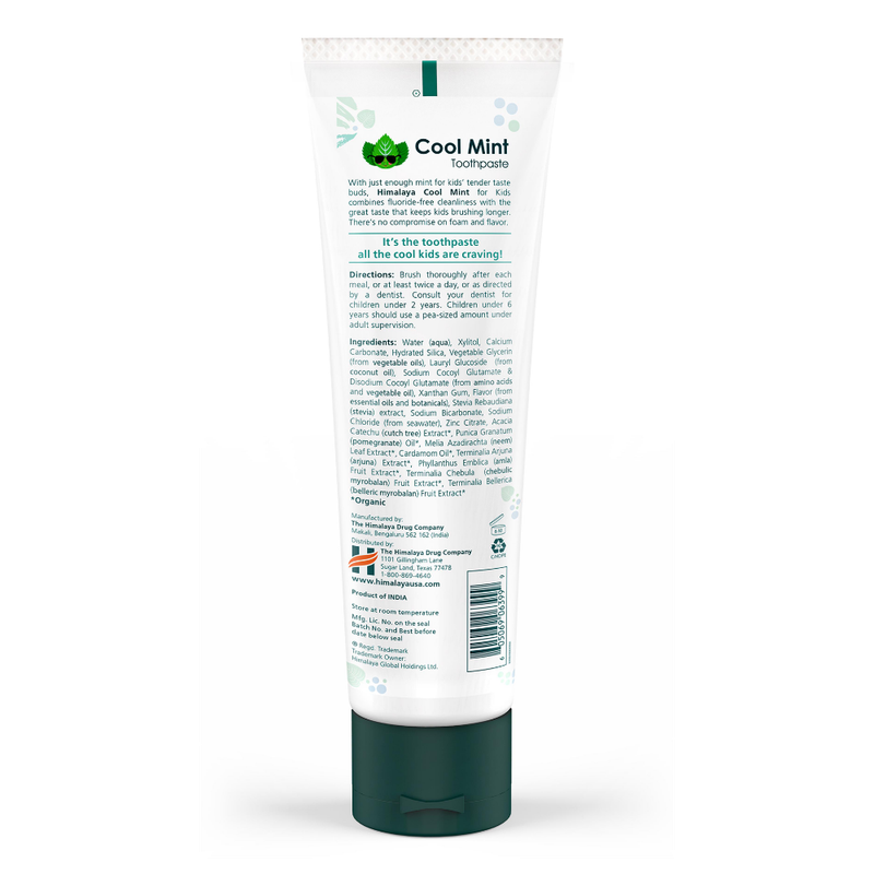 Himalaya - Kids Cool Mint Toothpaste - 4 oz