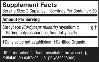 Host Defense - Cordyceps - 60 count