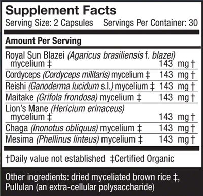 Host Defense - Stamets 7 - 30 Veg Capsules