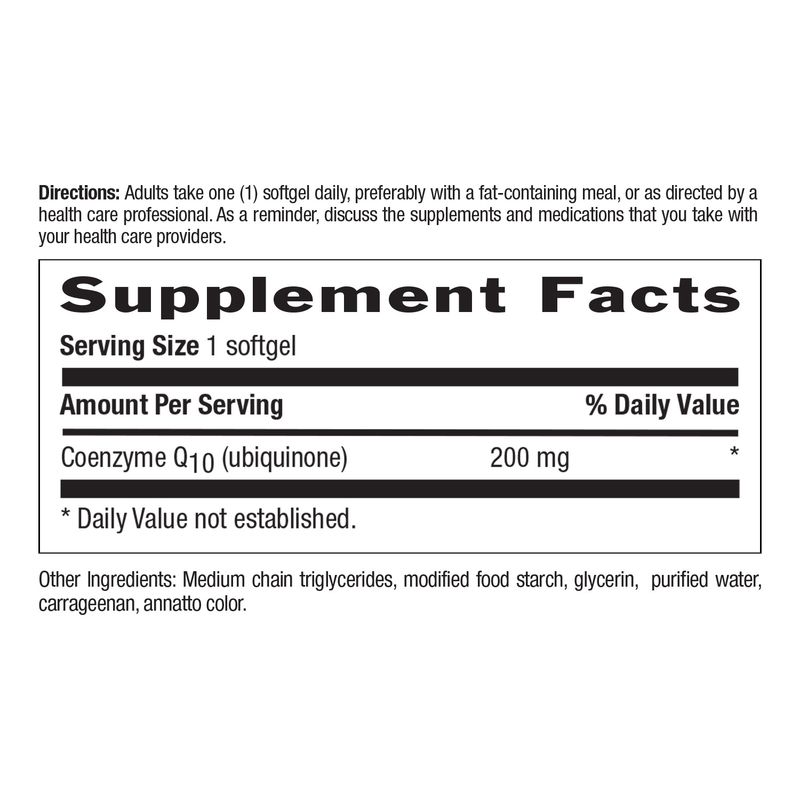Country Life - Coq10 200 mg - 60 Veg Capsules