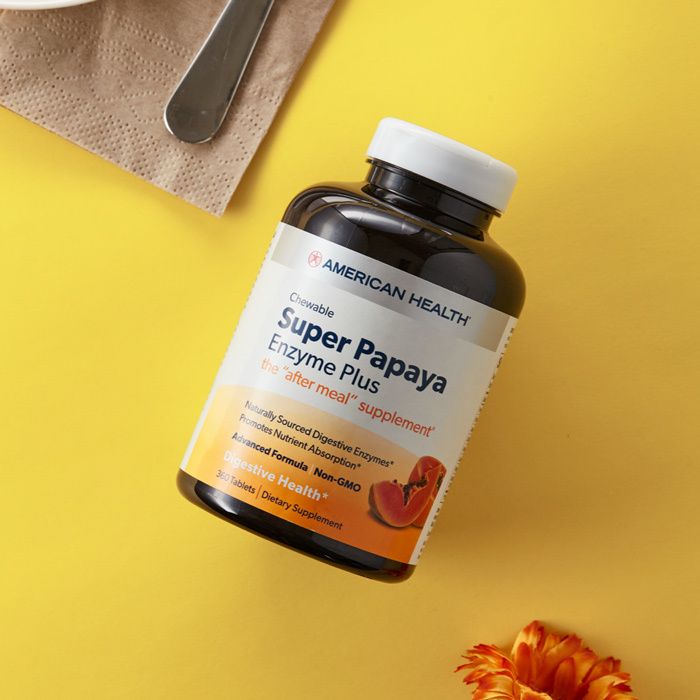 American Health - Super Papaya Enzyme Plus Chewable Tablets - 360 Tablets