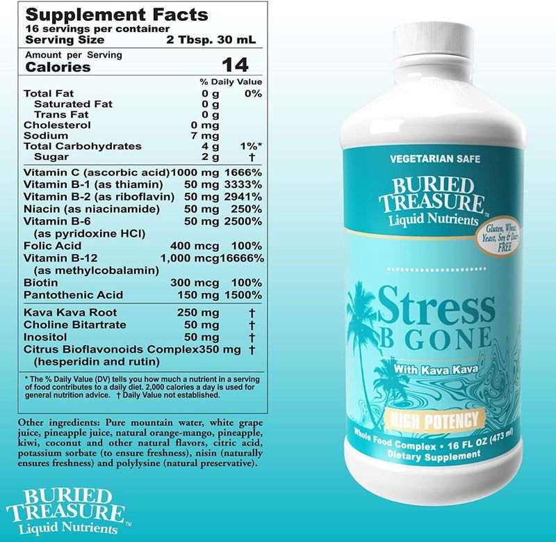 Buried Treasure - Stress B Gone - 16 oz