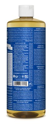 Dr Bronners - Organic Castile Liquid Soap Peppermint - 32 oz