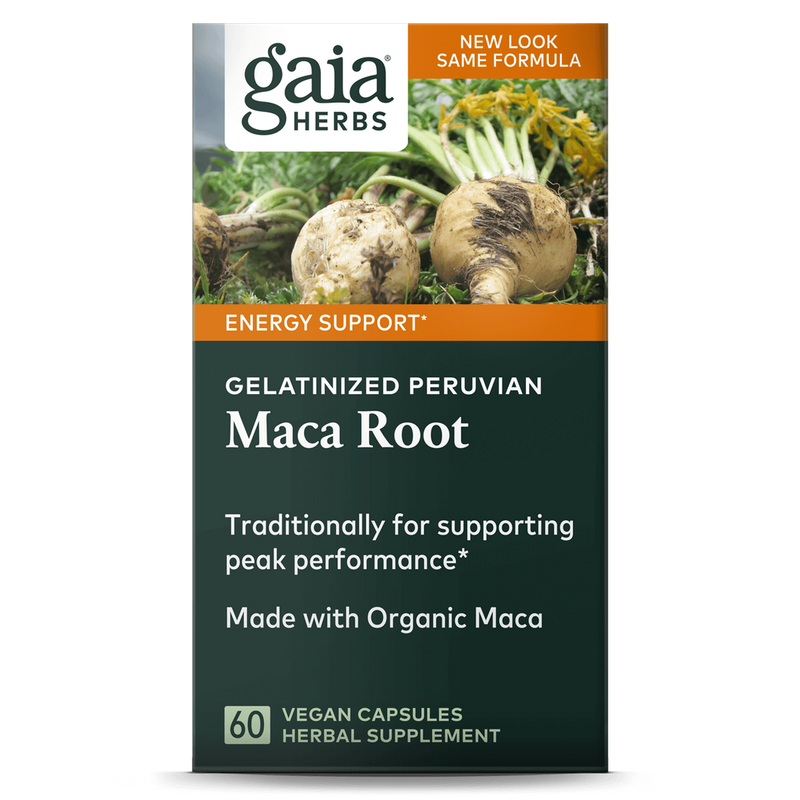 Gaia Herbs - Maca Root - 60 Capsules