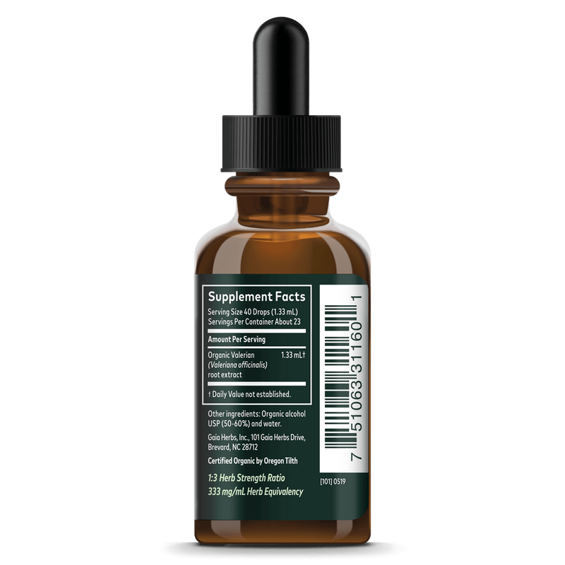 Gaia Herbs - Valerian Root - 1 oz