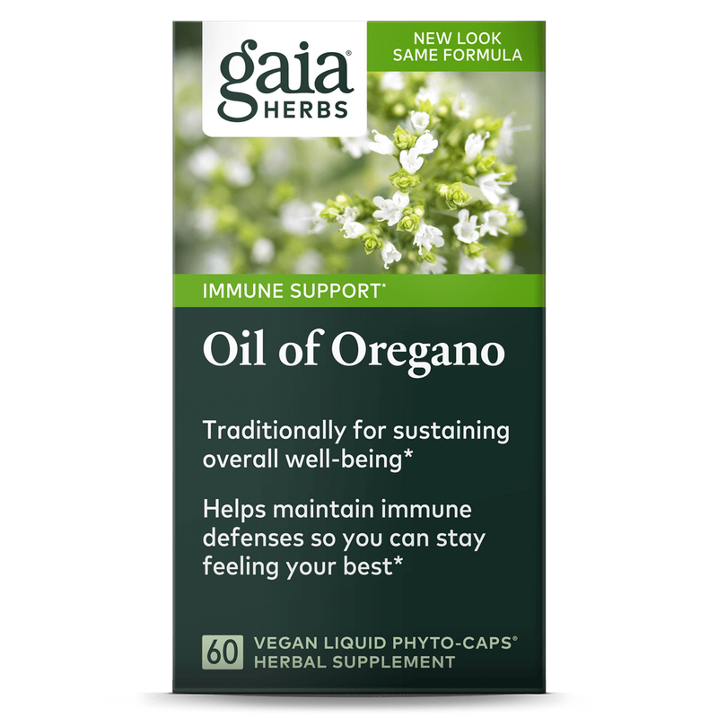 Gaia Herbs - Oil Of Oregano - 60 Capsules