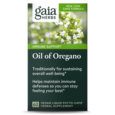 Gaia Herbs - Oil Of Oregano - 60 Capsules