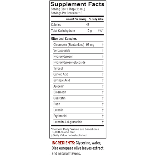Barleans - Olive Leaf Complex Natural - 8 oz