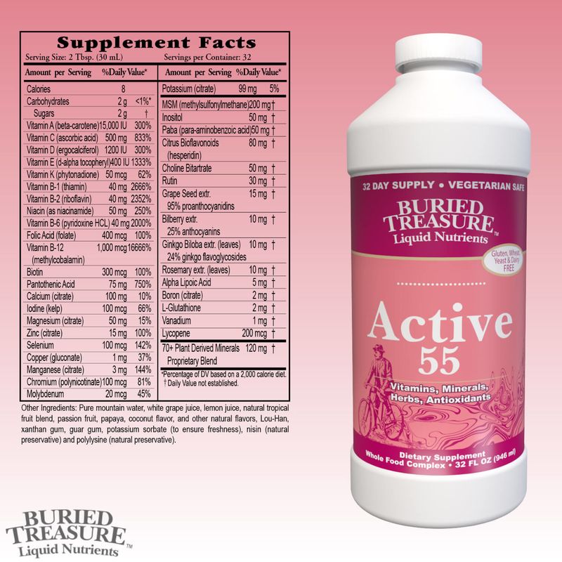 Buried Treasure - Active 55 Plus - 32 fl oz
