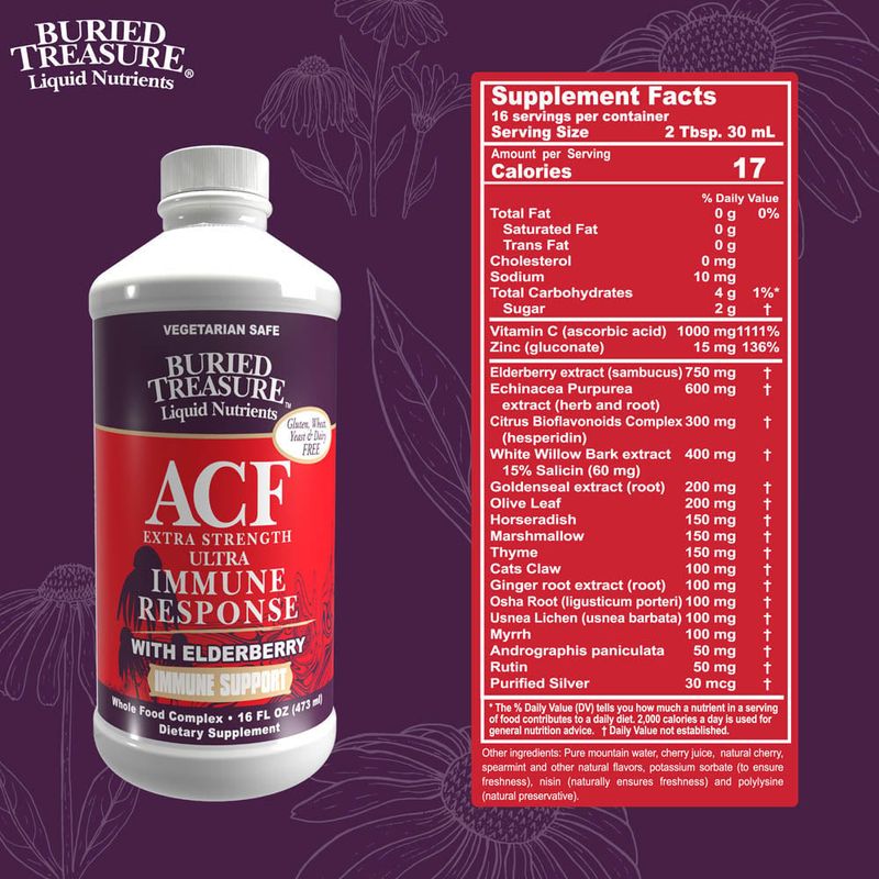 Buried Treasure - ACF Extra Strength - 16 oz