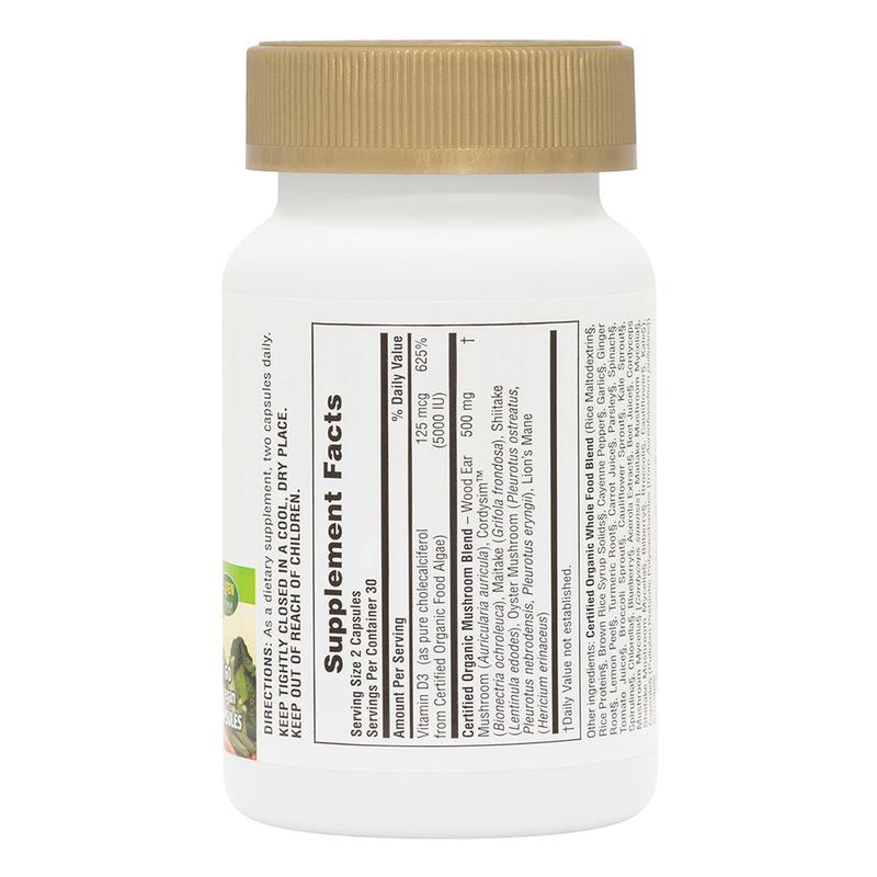 Natures Plus - Sol Garden Vit D3 5000 IU - 60 count