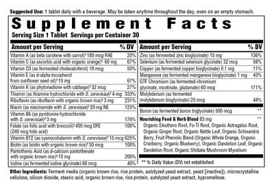 Megafood - Men’s One Daily Iron Free - 30 Tablets