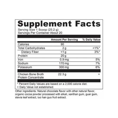Ancient Nutrition - Bone Broth Protein Chocolate - 15.7 oz