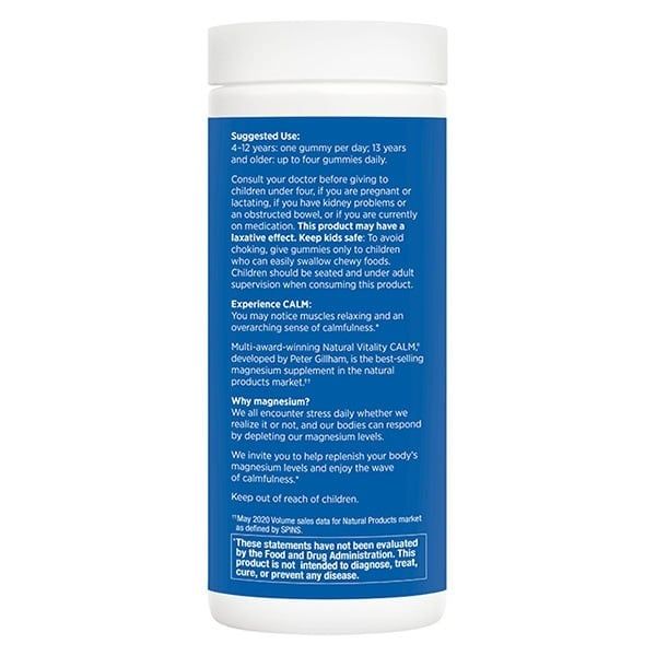 Natural Vitality - Calm Gummies Orange - 120 Gummies