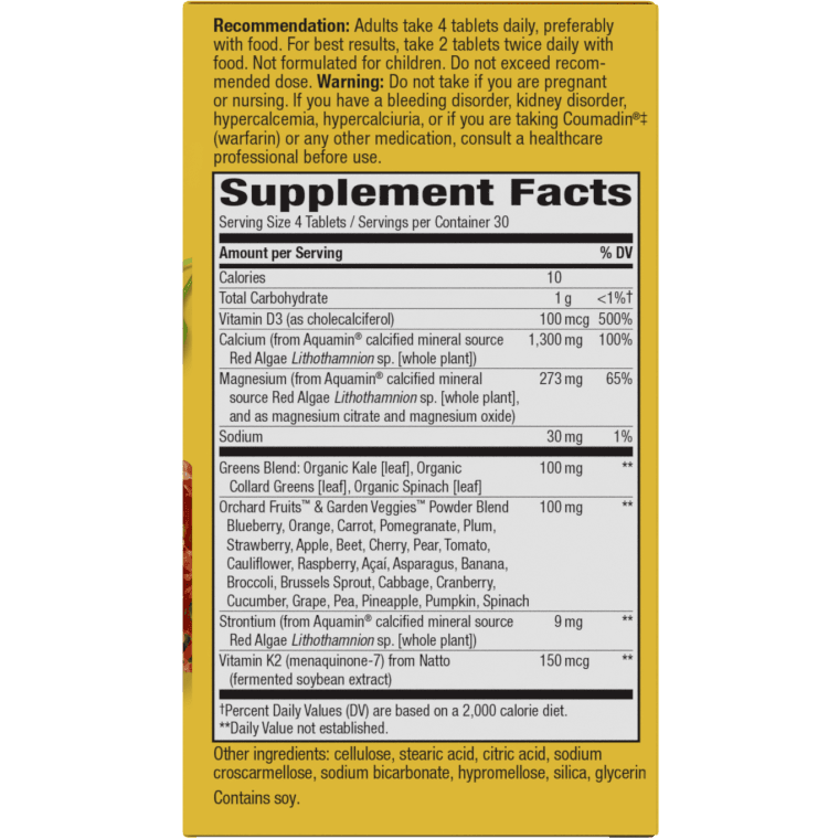 Natures Way - Alive! Calcium - 120 Tablets