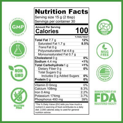 Lewis Labs - Lecithin Granules - 16 oz