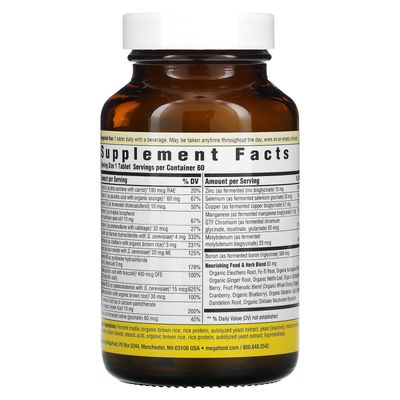 Megafood - Men’s One Daily - 60 Tablets