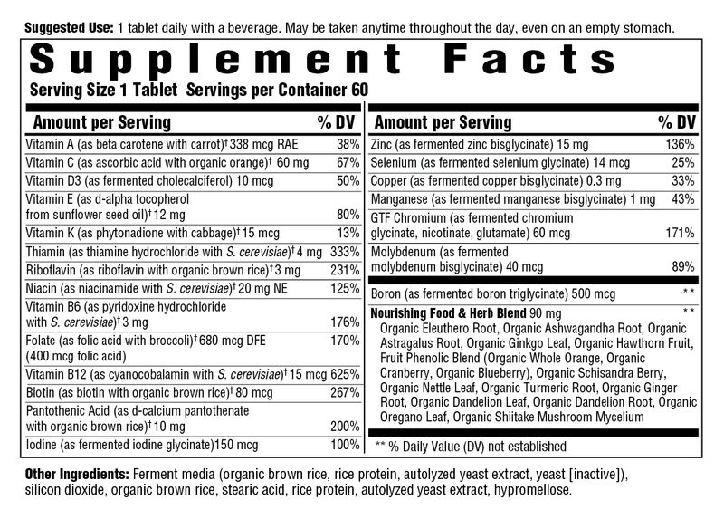 Megafood - Men Over 40 One Daily - 60 Tablets