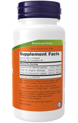 Now - Peppermint Gels - 90 Softgels