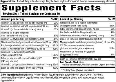 Megafood - One Daily Iron Free - 60 Tablets