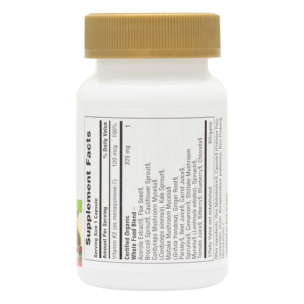 Natures Plus - Solgarden Vit K2 - 60 Veg Capsules