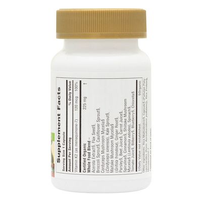 Natures Plus - Solgarden Vit K2 - 60 Veg Capsules