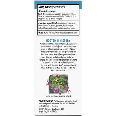 Natures Way - Umcka Coldcare Syrup Cherry - 4 oz