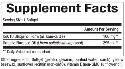 Natural Factors - Ubiquinol Active Coq10 100 mg - 30 Softgels