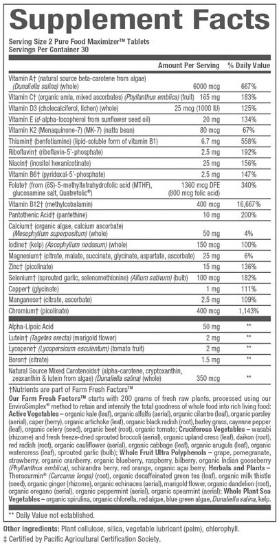 Natural Factors - Whole Earth and Sea Womens 50 + Multi - 120 Tablets