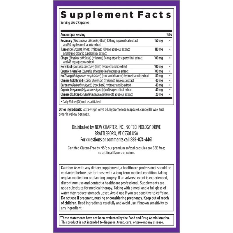 New Chapter - Zyflamend Whole Body - 60 Veg Capsules