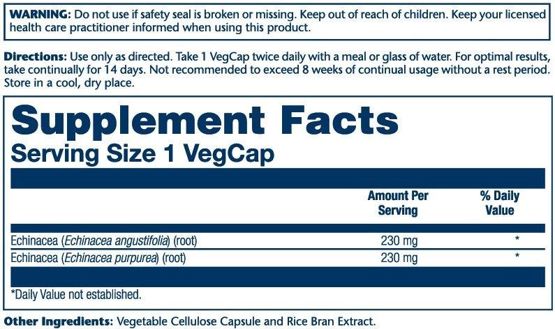 Solaray - Echinacea - 180 count