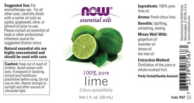 Now - Lime Oil - 1 oz