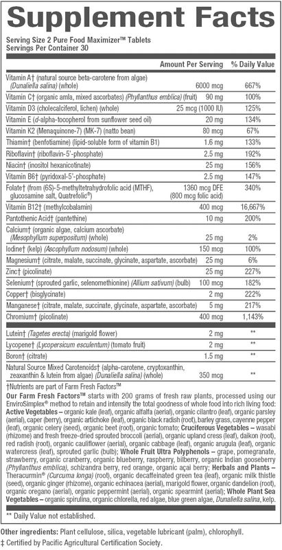 Natural Factors - Whole Earth &amp; Sea Mens Multivitamin - 60 Tablets