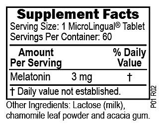 Superior Source - Melatonin 3 mg - 60 Tablets
